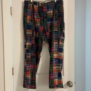 Jos A Banks sportswear plaid pants